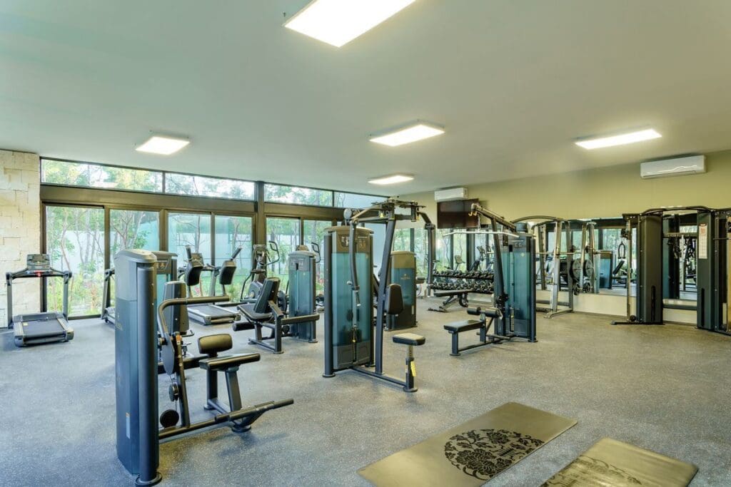 condo amenities: gym